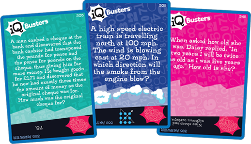 IQ Busters Cards : Nutty Numbers